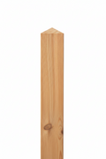 Pfosten Pyramidendach 9cmx9cm (Lärche)